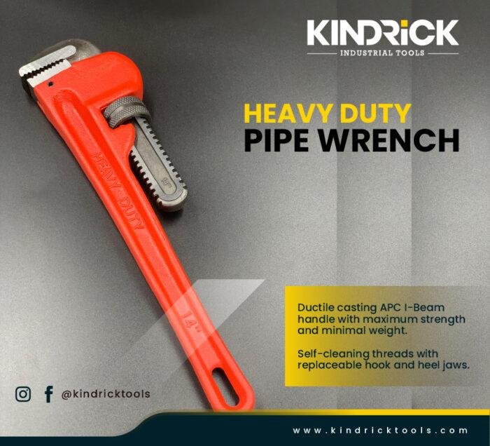 Adjustable Kindrick Heavy Duty Pipe Wrench Suppliers in Dubai, UAE