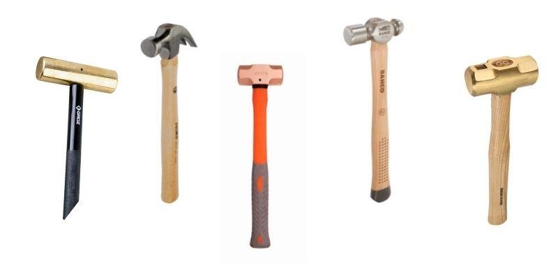 Variety of Hammers