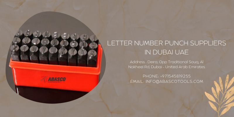 Letter Number Punch Supplier in Dubai UAE