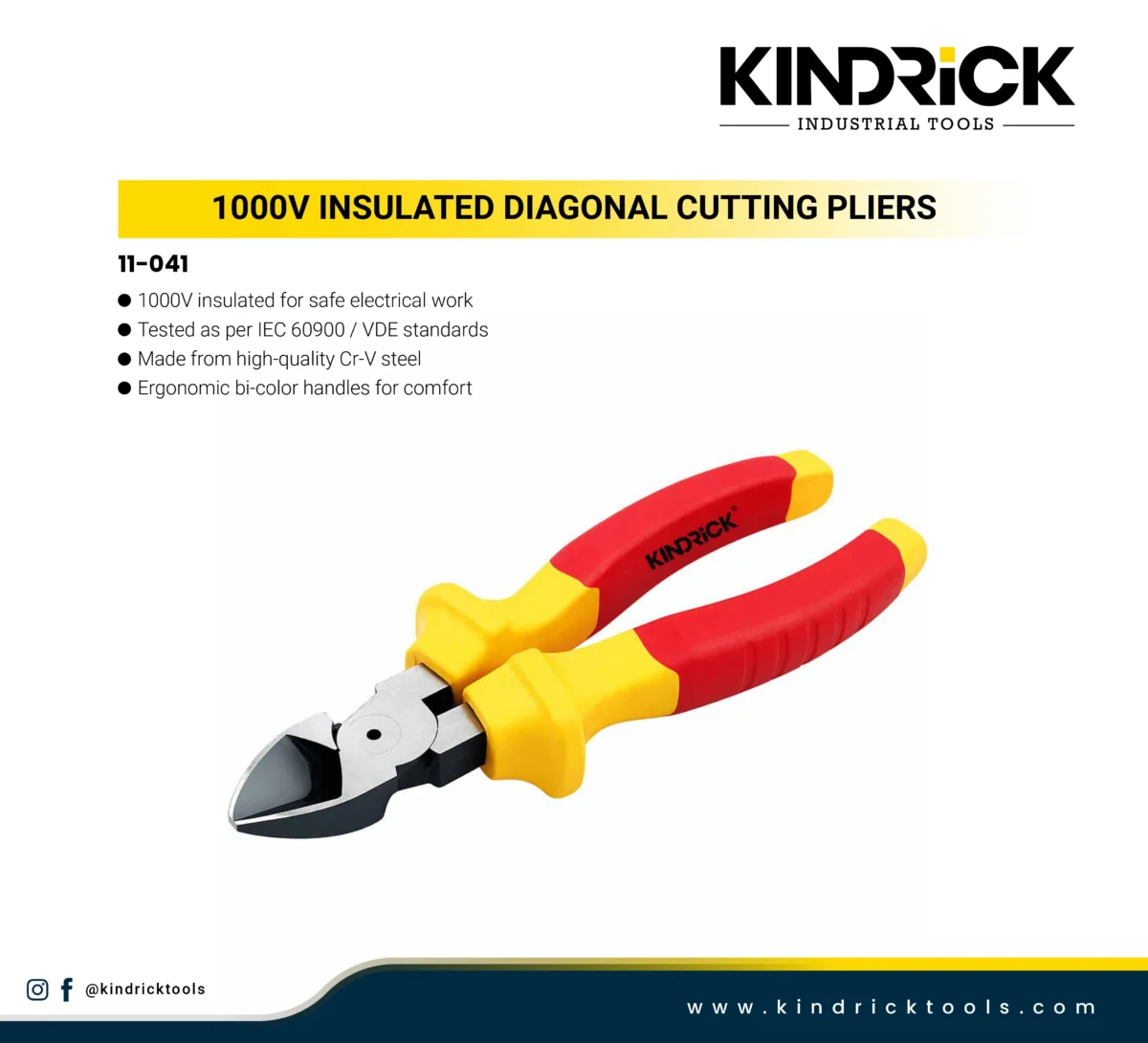 1000V Insulated Diagonal Cutting Pliers Supplier in Dubai