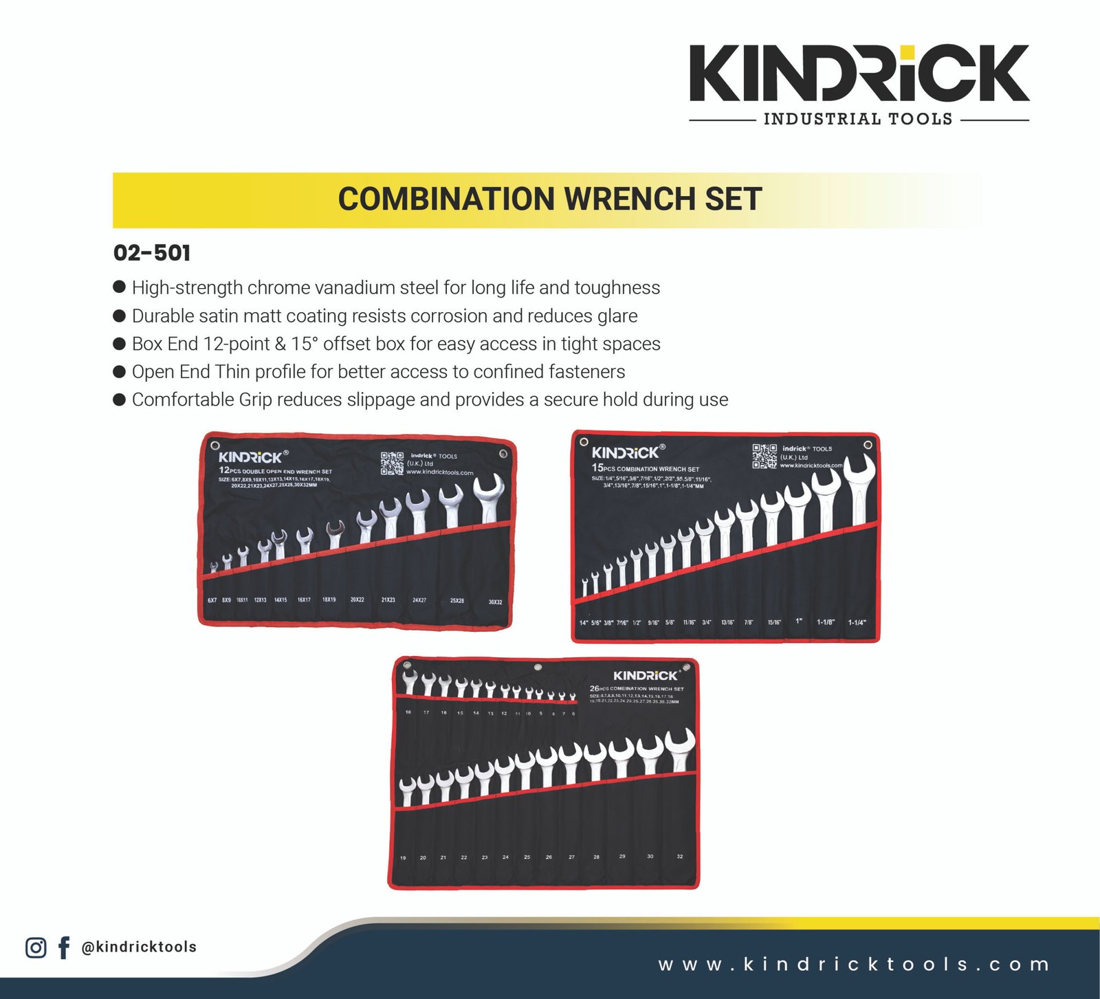 Combination Wrench Set Supplier in Dubai