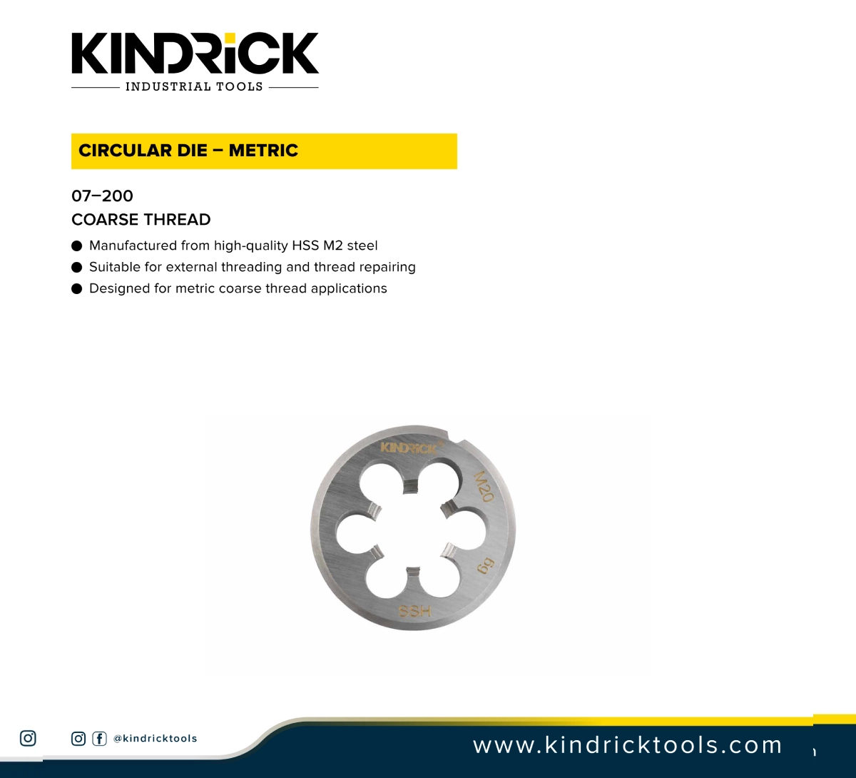 HSS Circular Die