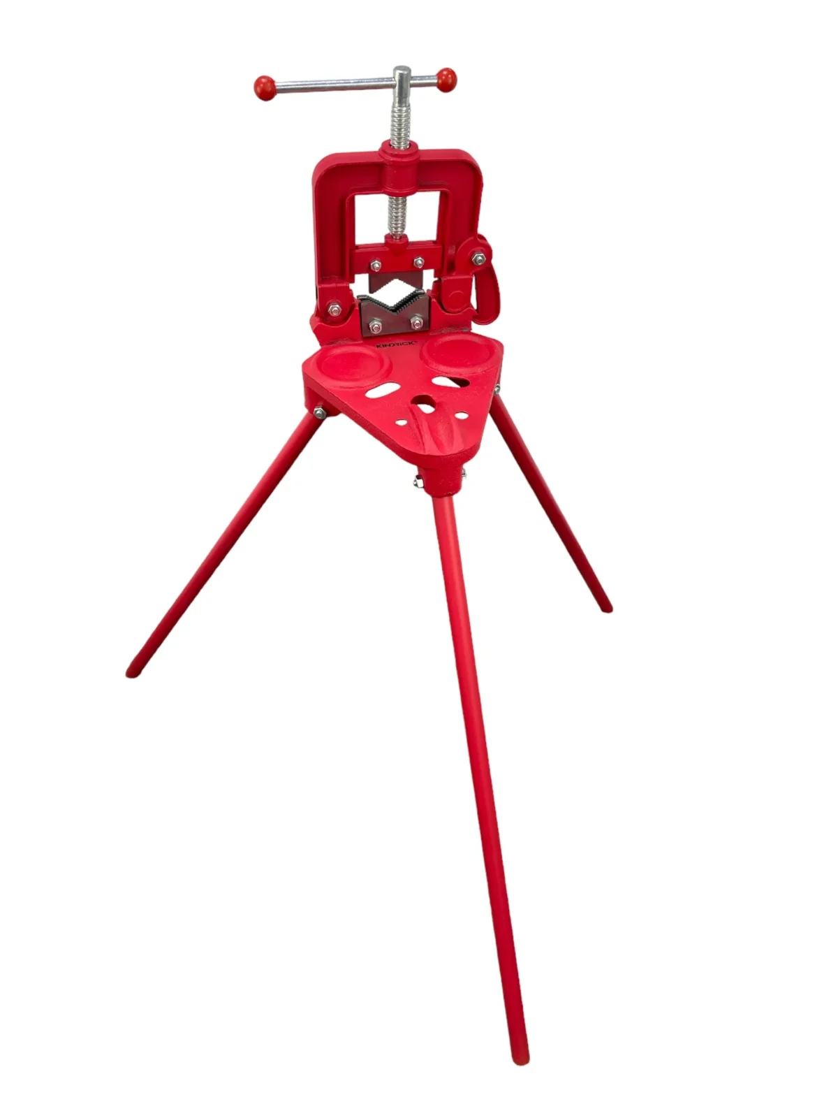 Hinged Pipe Vice with Tripod