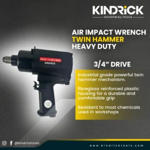 AIR PNEUMATIC IMPACT WRENCH TWIN HAMMER HEAVY DUTY 3/4” DRIVE