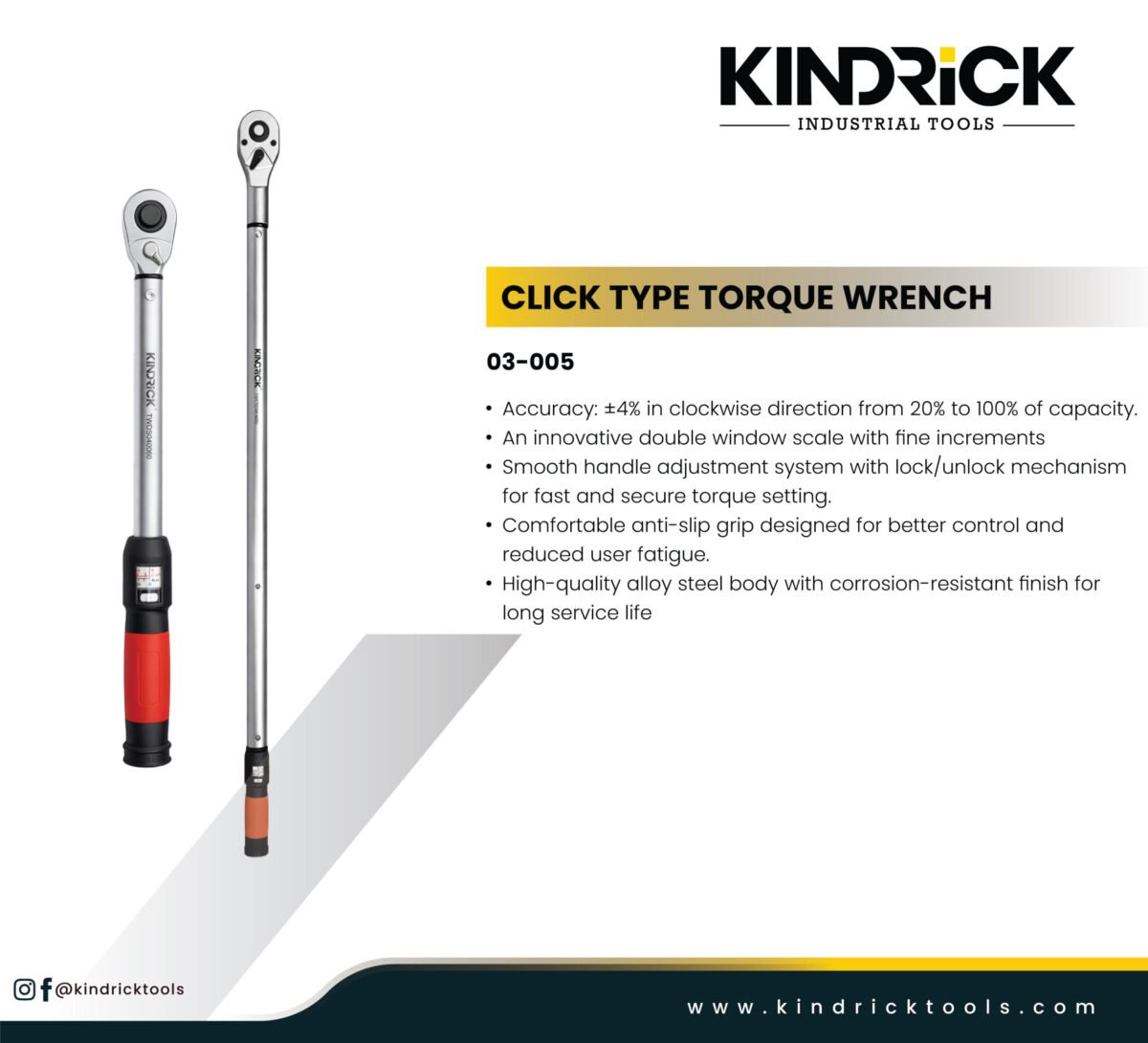 Click Type Torque Wrench Supplier in Dubai