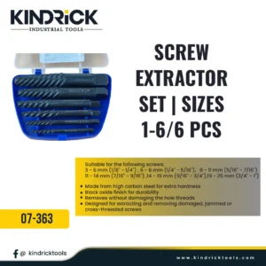 Screw Extractor 1-6 Sizes Set Supplier in Dubai