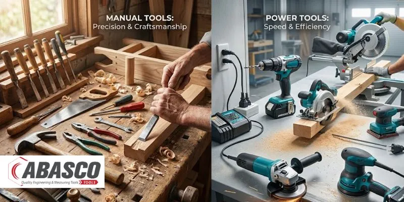 Major Differences between Manual Tools & Electric Tools