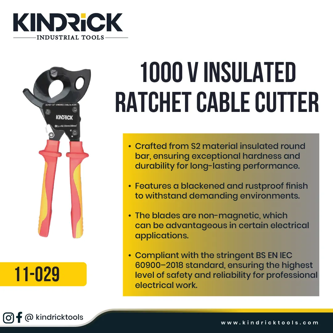 1000 V Insulated Ratchet cable cutter Supplier in Dubai