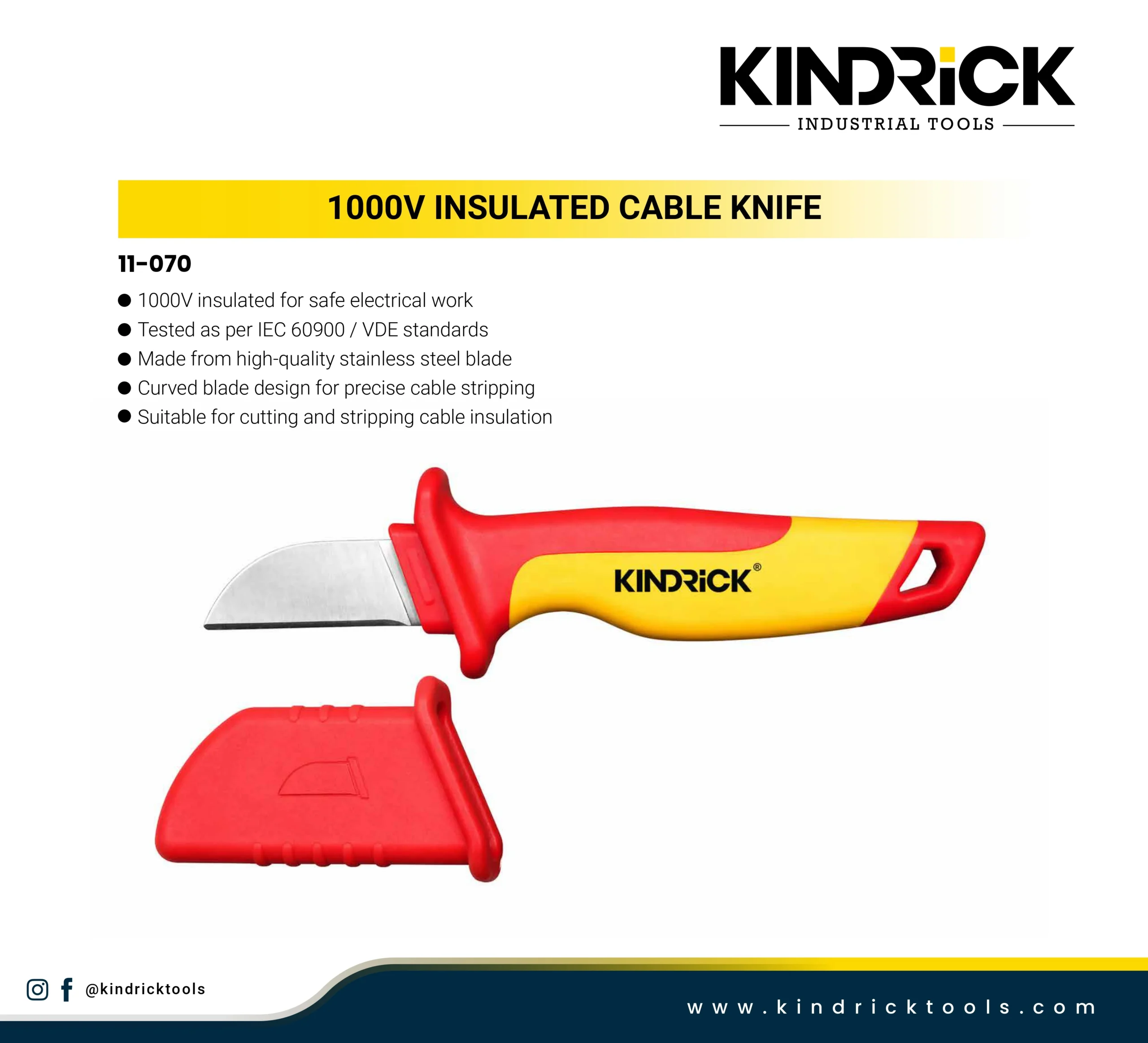 1000V Insulated Cable Knife Supplier in Dubai