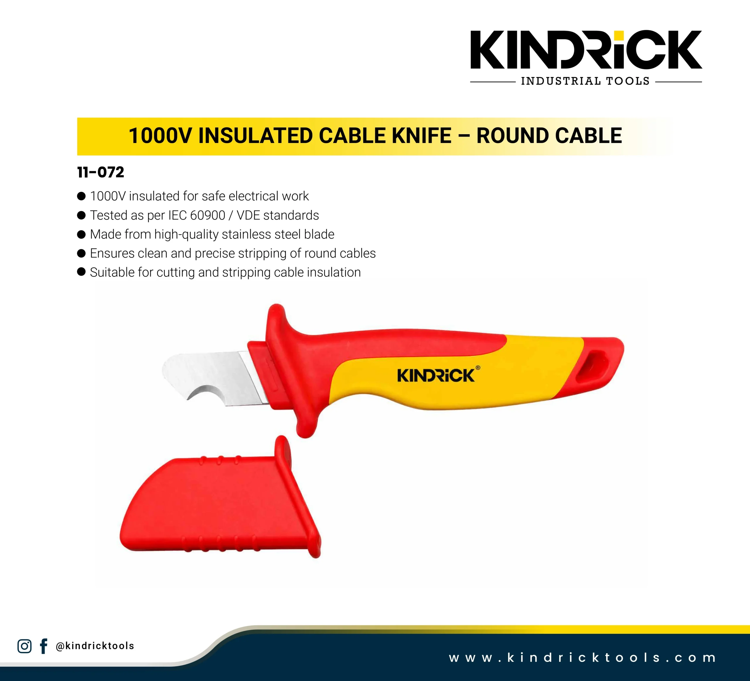 1000V Insulated Cable Knife – Round Cable Supplier in Dubai