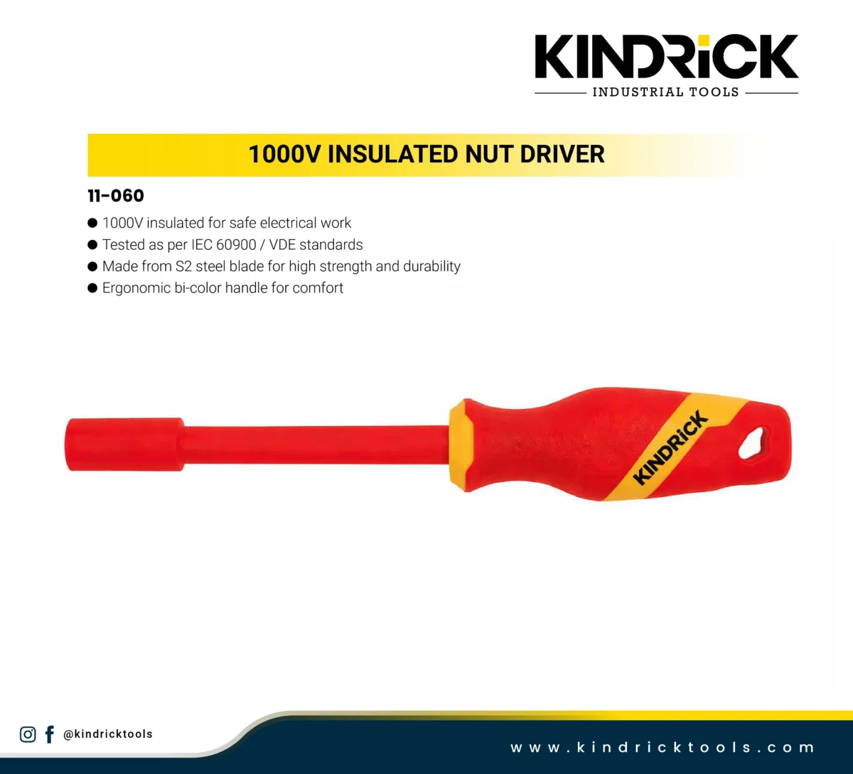 1000V Insulated Nut Driver Supplier in Dubai