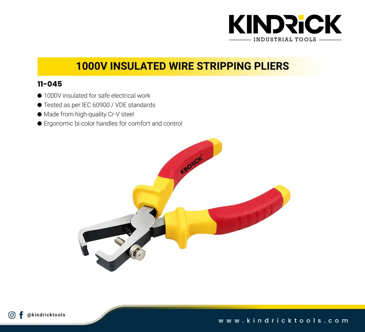 1000V Insulated Wire Stripping Pliers Supplier in Dubai
