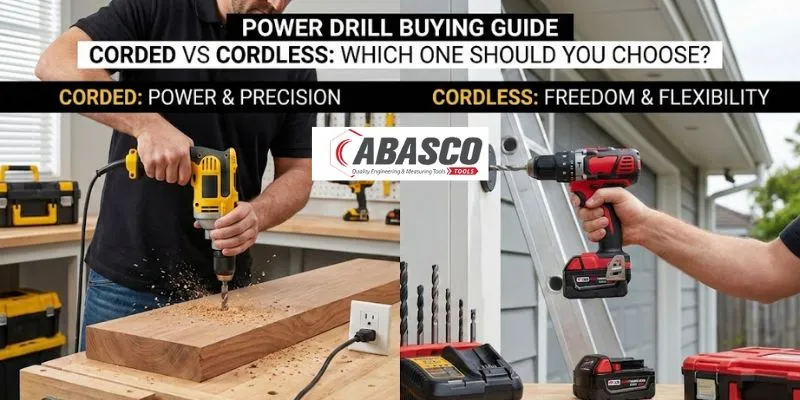 Power Drill Buying Guide: Corded vs Cordless-Which One Should You Choose?