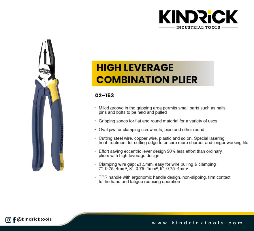 High Leverage Combination Pliers Supplier in Dubai