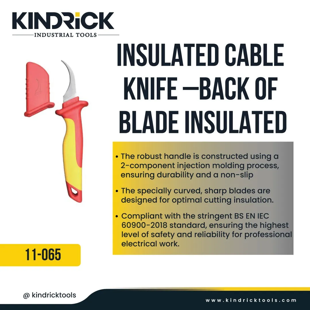 Insulated Cable Knife Back of Blade Insulated Supplier in Dubai