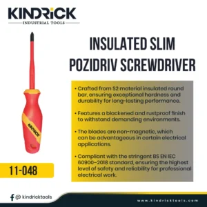 Insulated Slim Pozidriv Screwdriver Supplier in Dubai