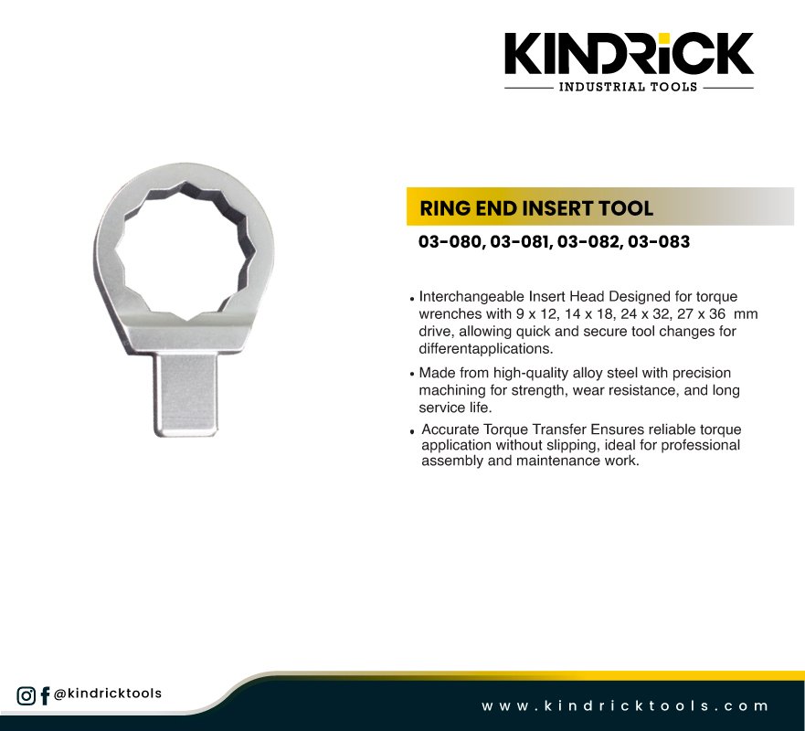 Ring End Interchangeable Torque Wrench Head Supplier in Dubai