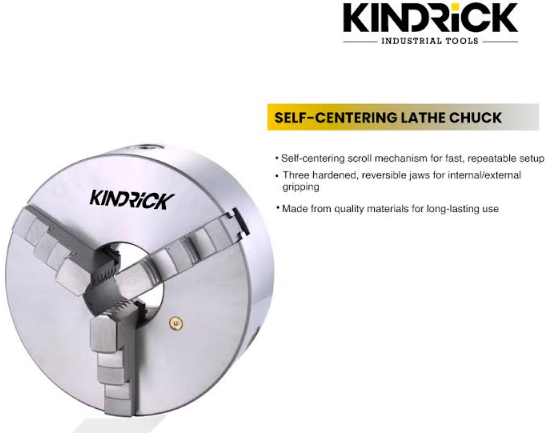 Self-Centering Lathe Chuck Supplier in Dubai