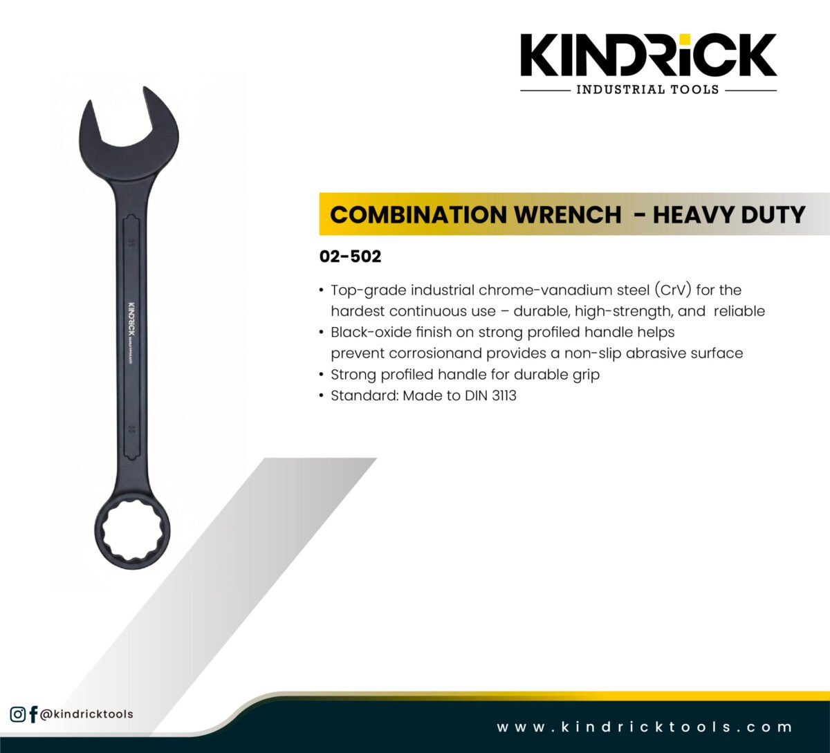 Combination Wrench - Heavy Duty