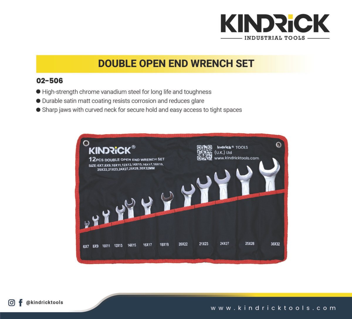 Double open end wrench Set Supplier in Dubai
