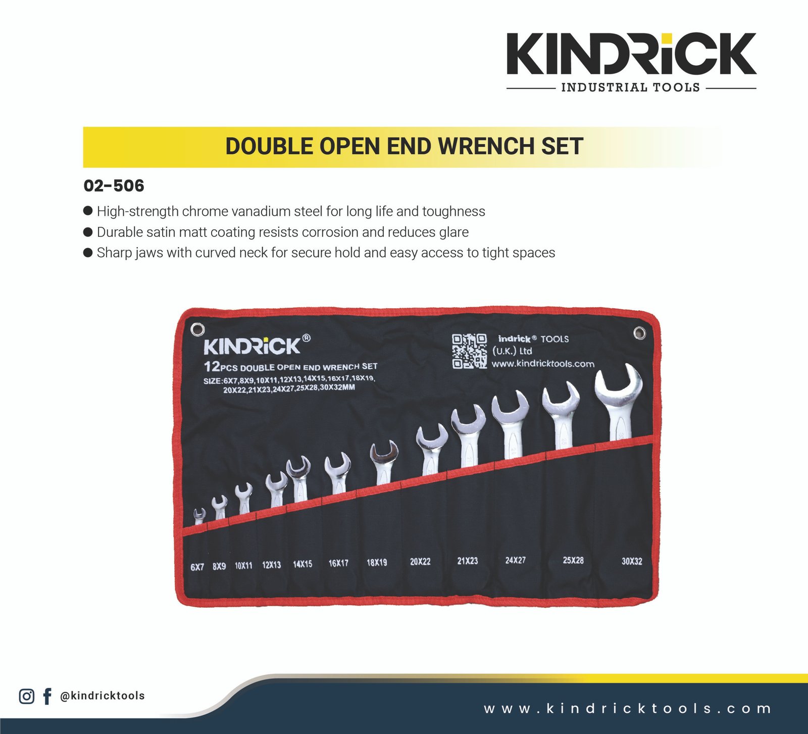 Double open end wrench Set Supplier in Dubai