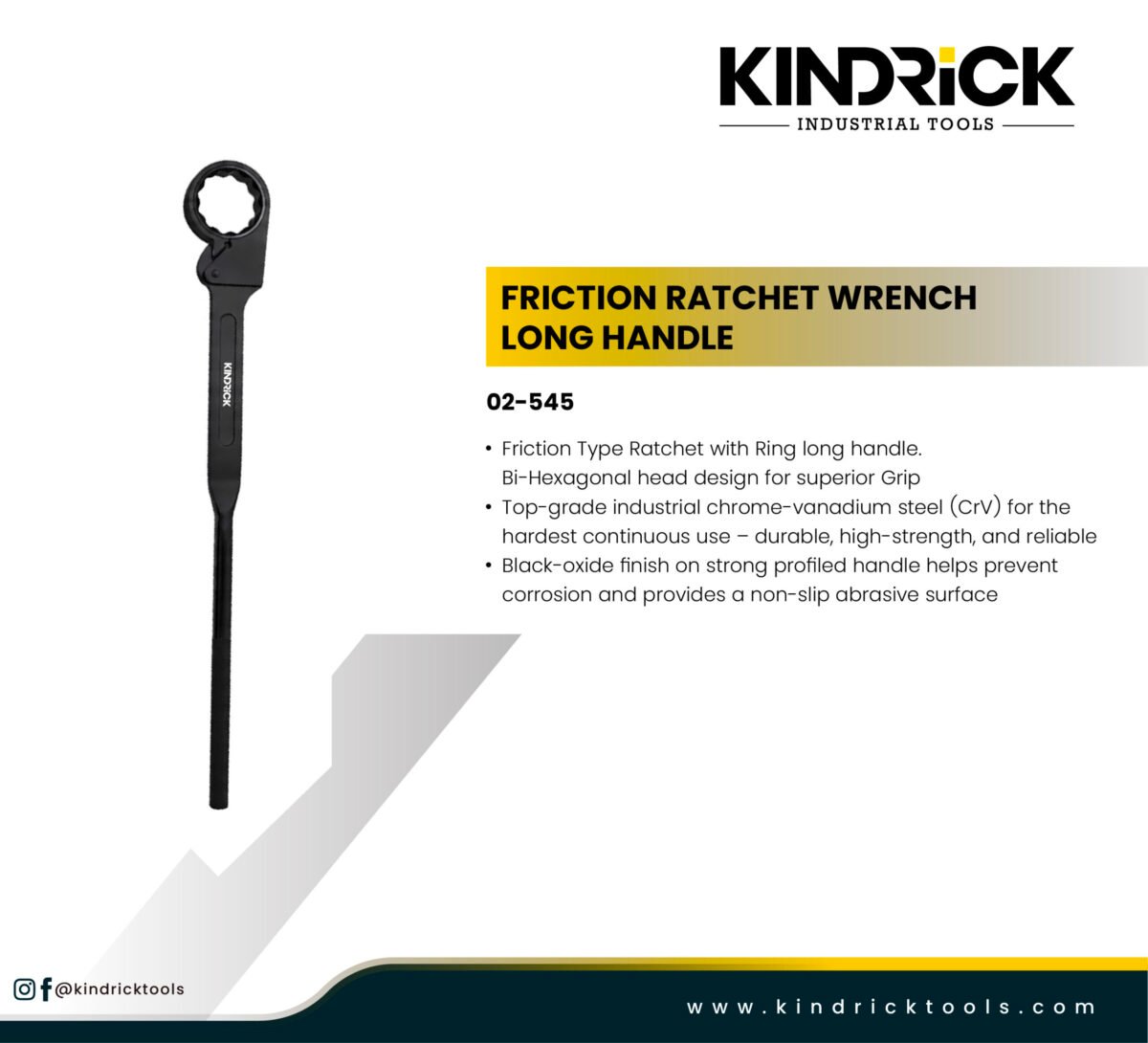 Friction Ratchet Wrench Long Handle Supplier in Dubai