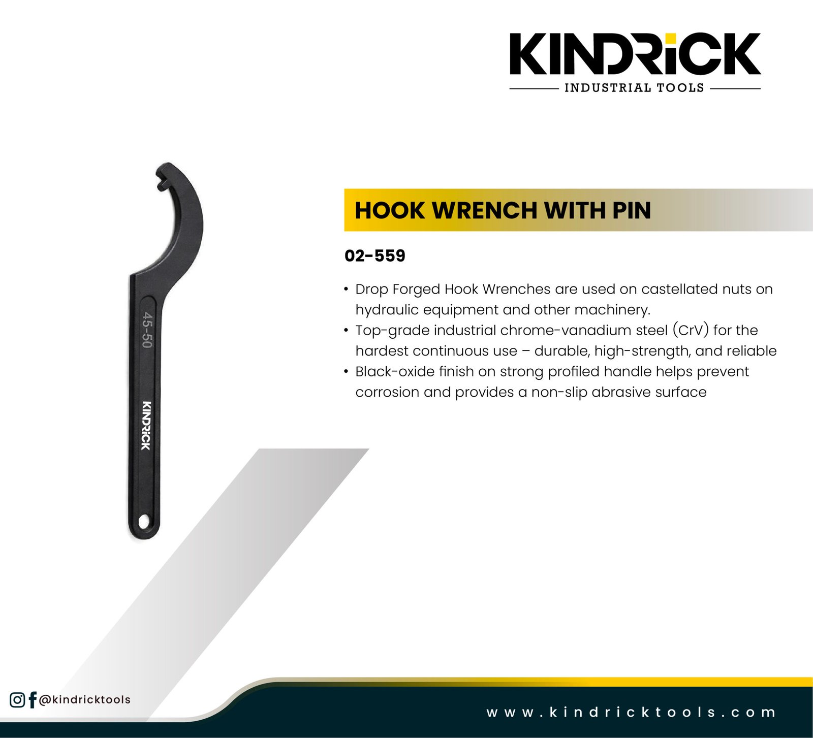 Hook Wrench With Pin Supplier in Dubai