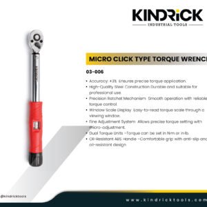 Micro Click Type Torque Wrench Supplier in Dubai