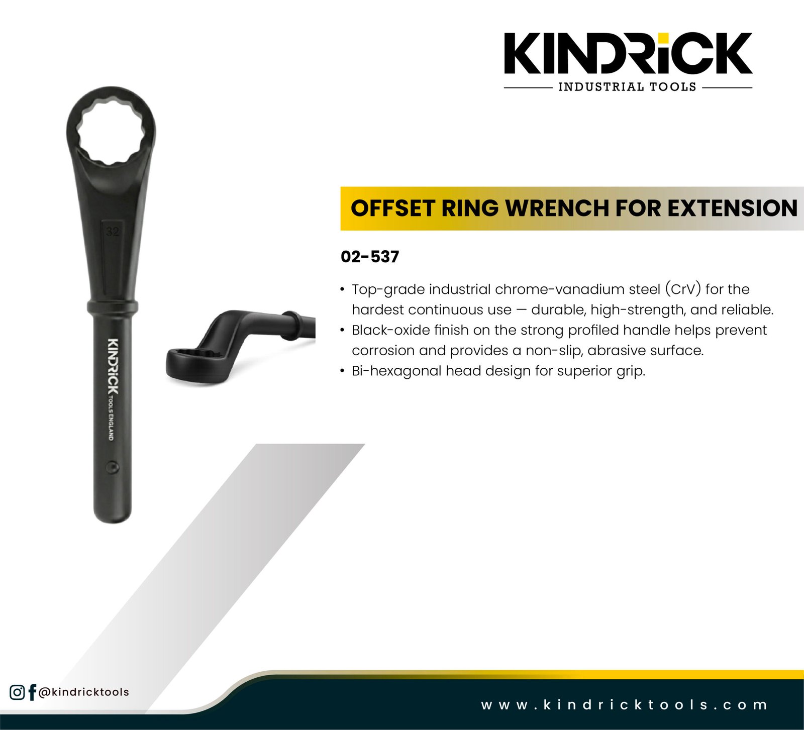 Offset Ring Wrench For Extension Supplier in Dubai