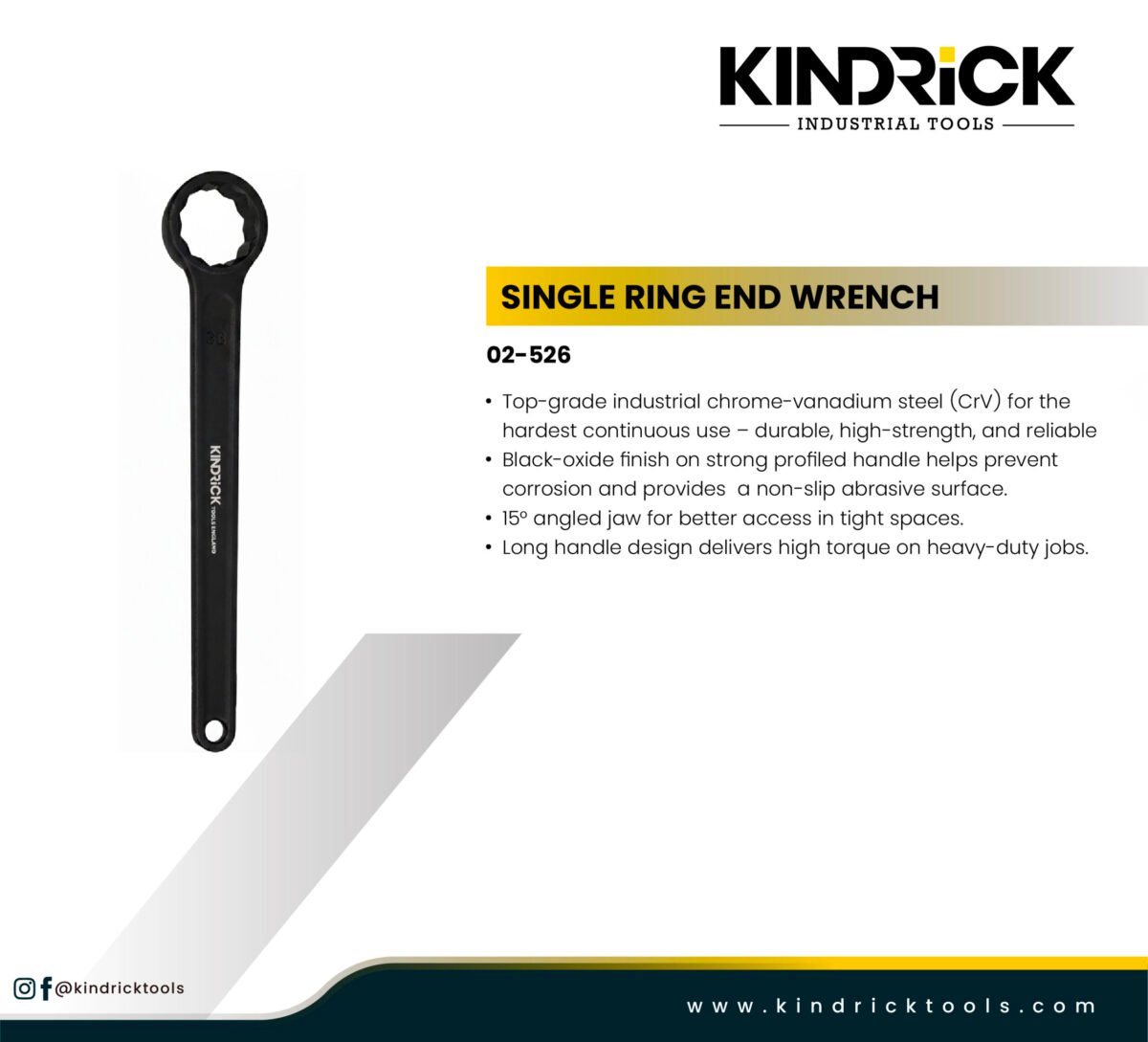 Single Ring End Wrench Supplier in Dubai