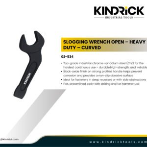 Slogging Wrench Open – Heavy Duty – Curved Supplier in Dubai