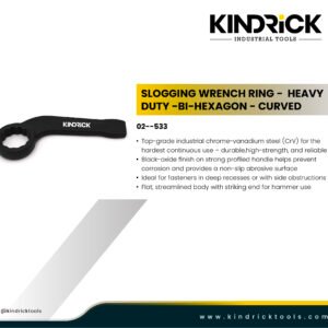 Slogging Wrench Ring - Heavy Duty - Bi Hexagon - Curved Supplier in Dubai