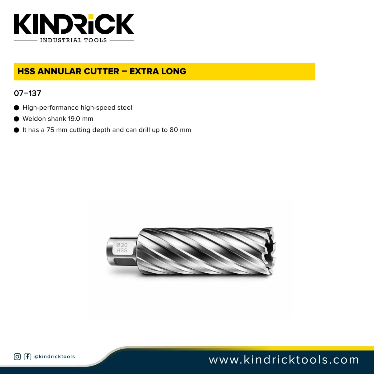 HSS Annular Cutter Supplier in Dubai