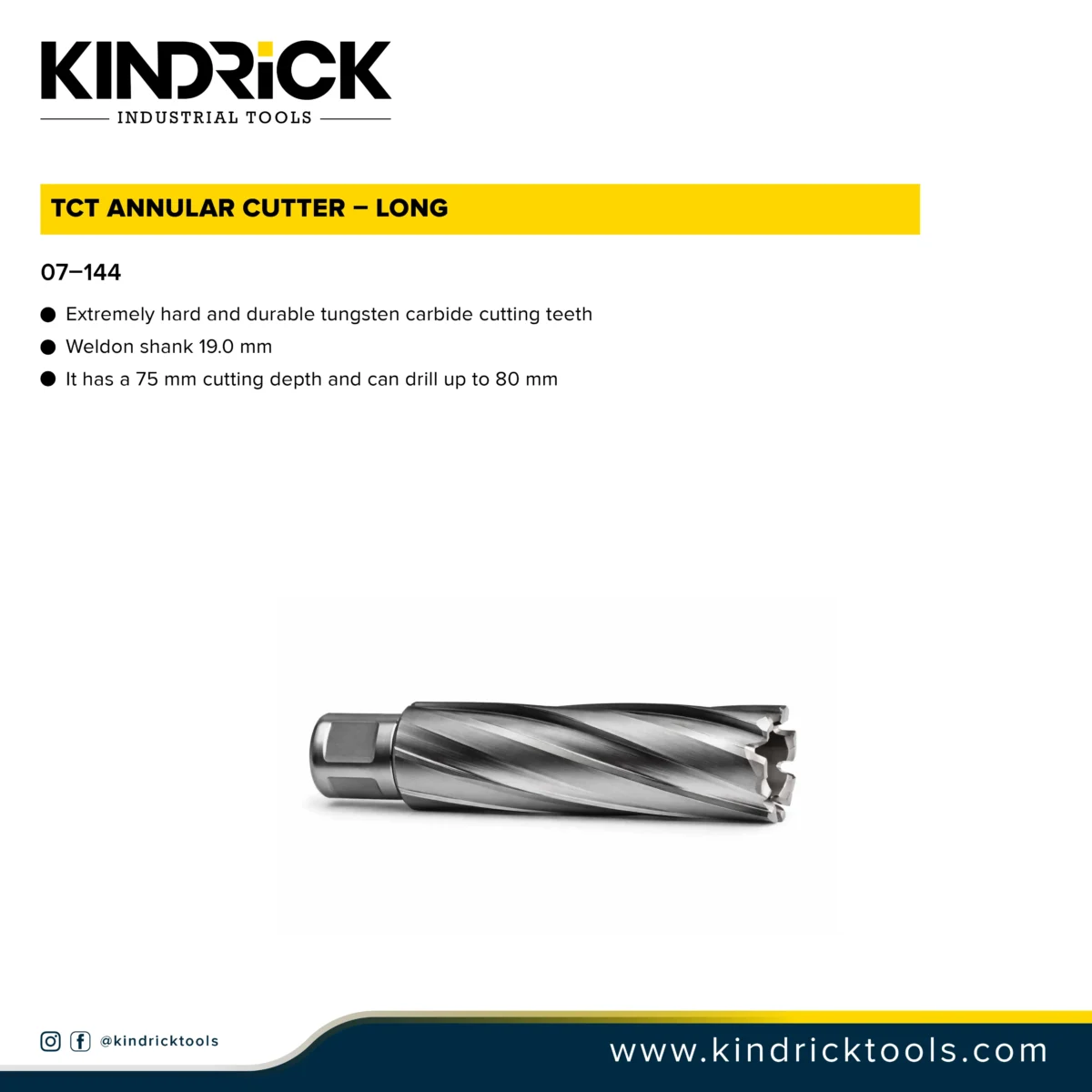 TCT Annular Cutter Long Supplier In Dubai