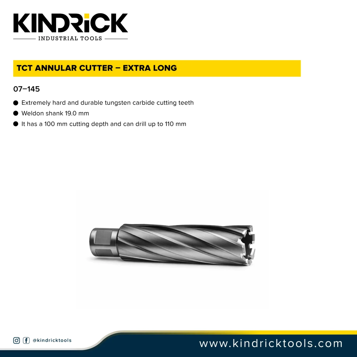 TCT Annular Cutter Extra Long In Dubai