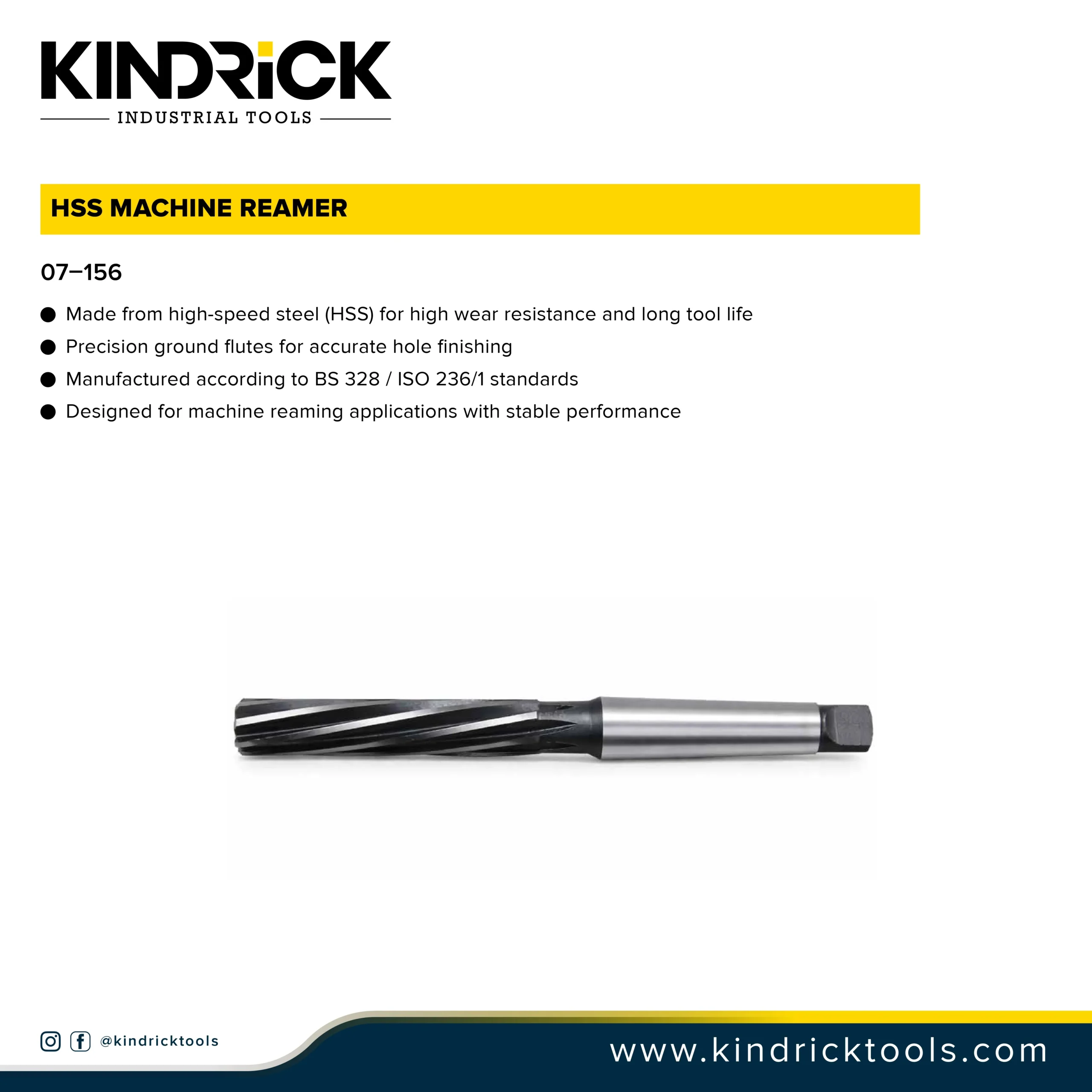 HSS Machine Reamer Supplier In Dubai