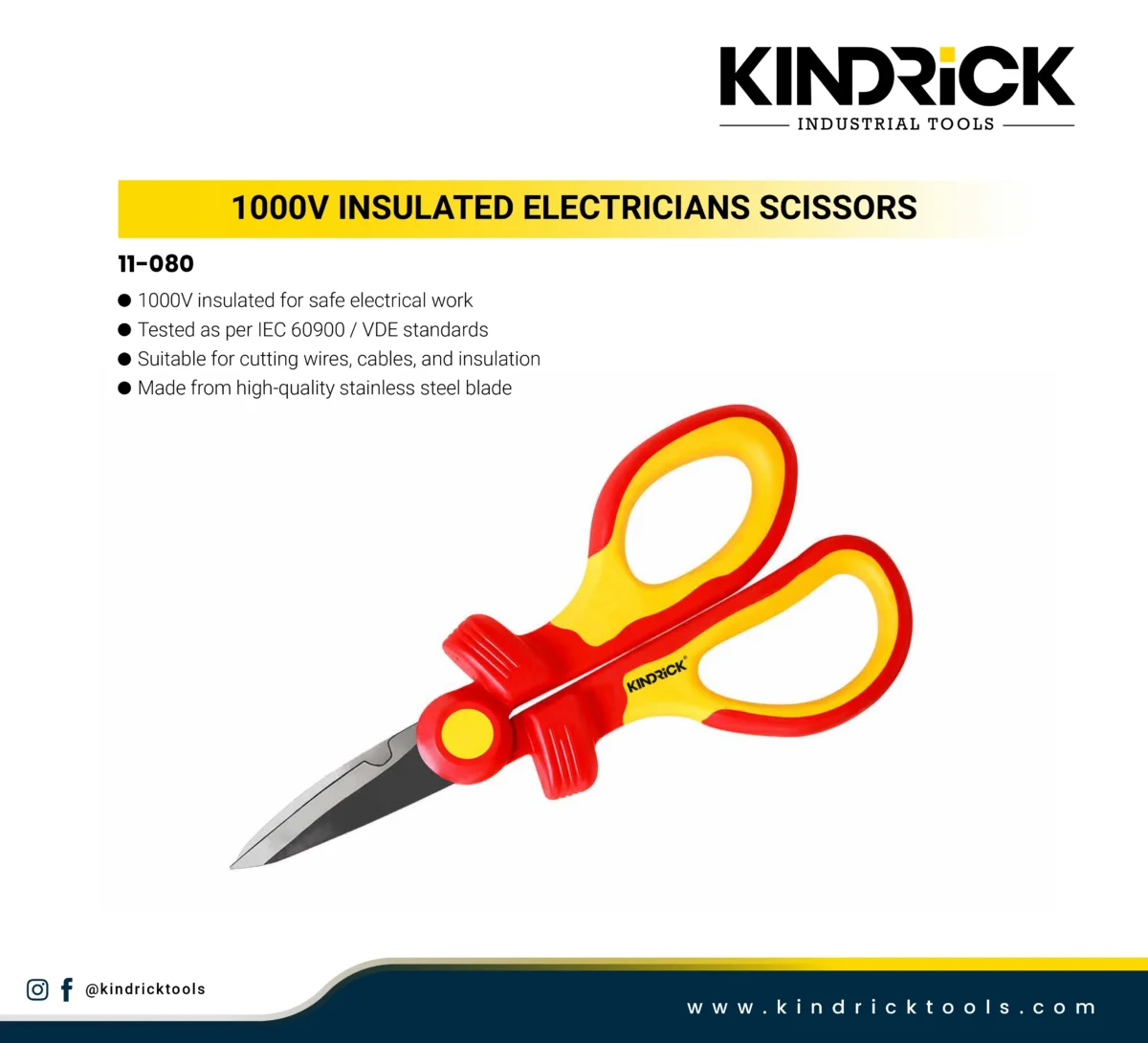 1000V Insulated Electricians Scissors Supplier in Dubai