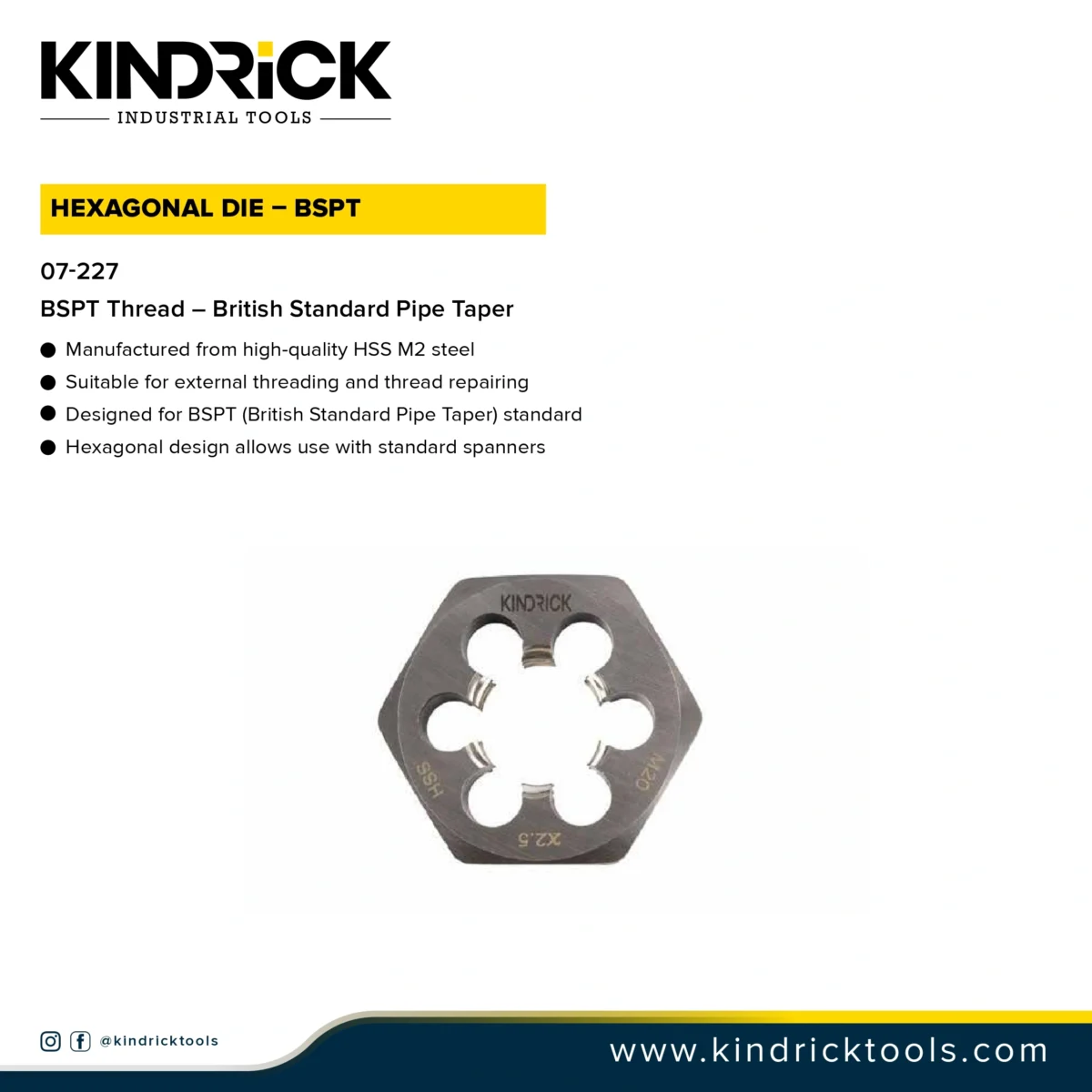 Hexagonal Die – BSPT Supplier in Dubai