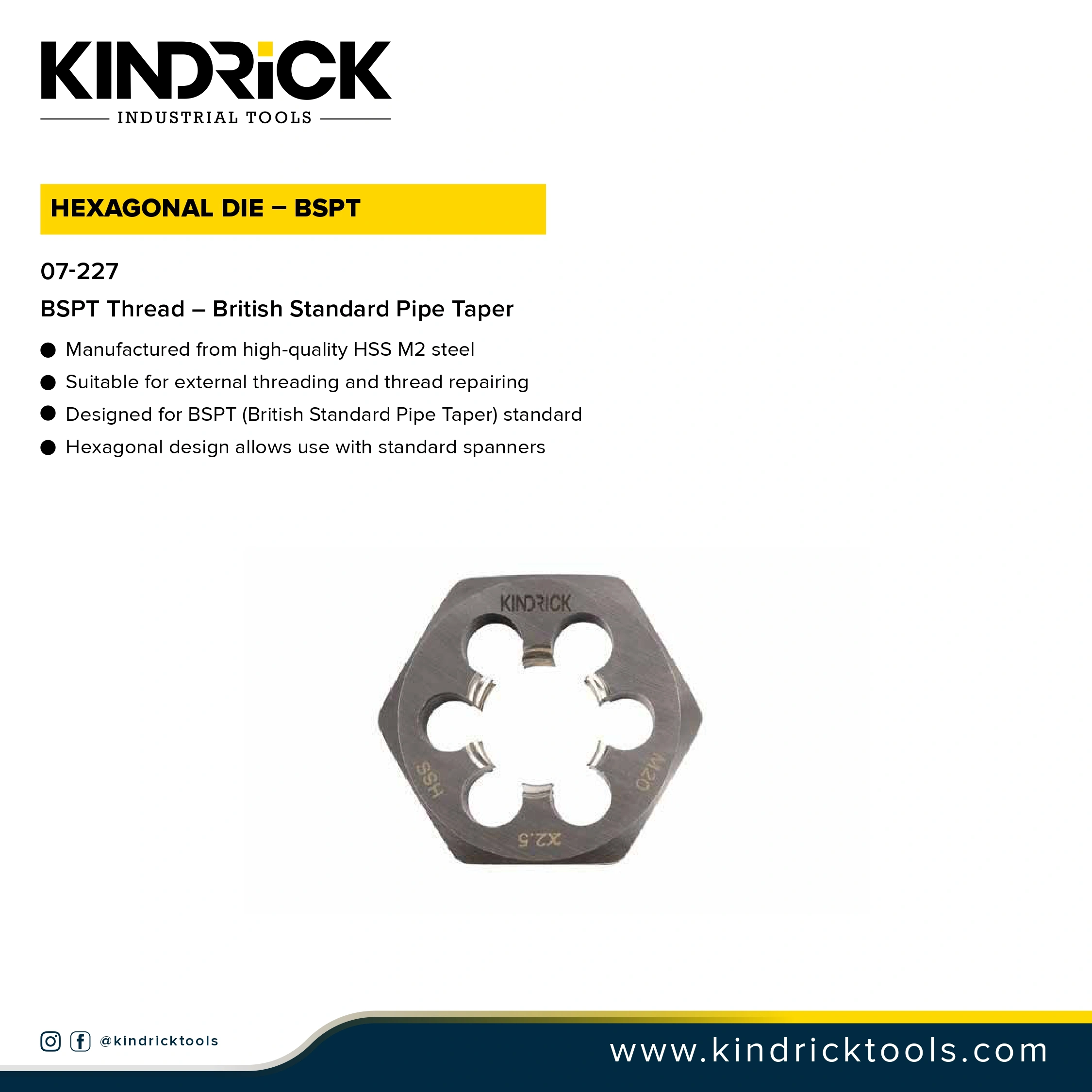 Hexagonal Die – BSPT Supplier in Dubai