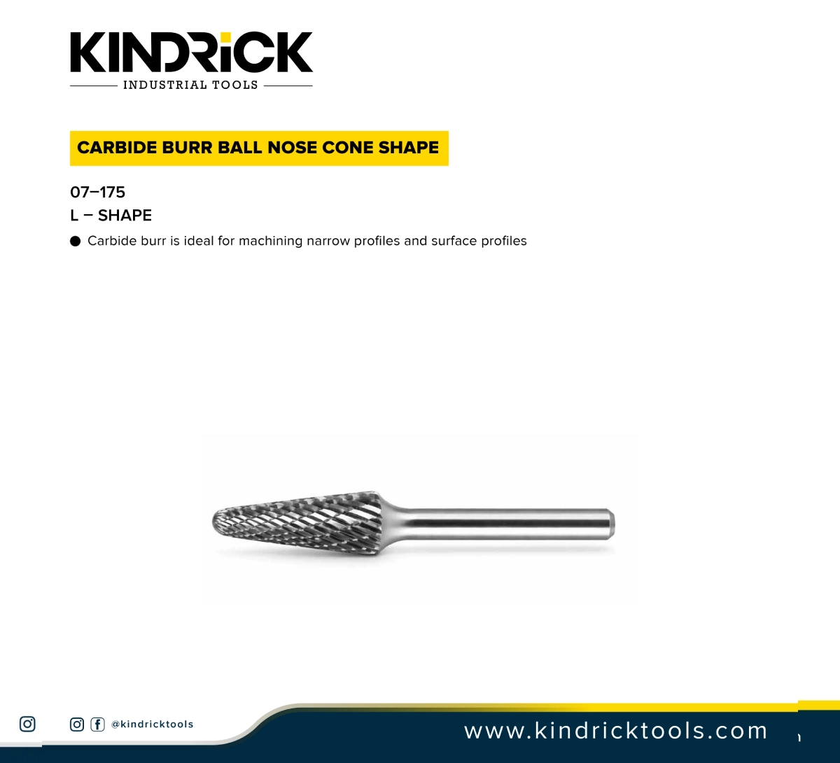 Carbide Burr Ball Nose Cone Shape Supplier In Dubai