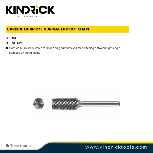 Carbide Burr Cylindrical End Cut Shape In Dubai