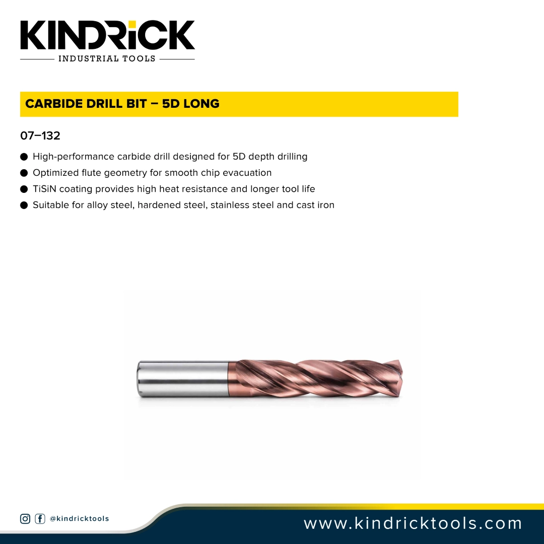Carbide Drill Bit 5D Long In Dubai