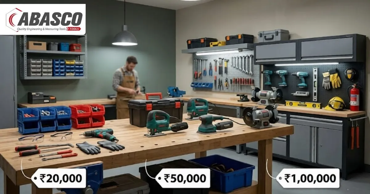 Complete Guide: Setting Up a Workshop on a ₹20,000/₹50,000/₹1,00,000 Budget