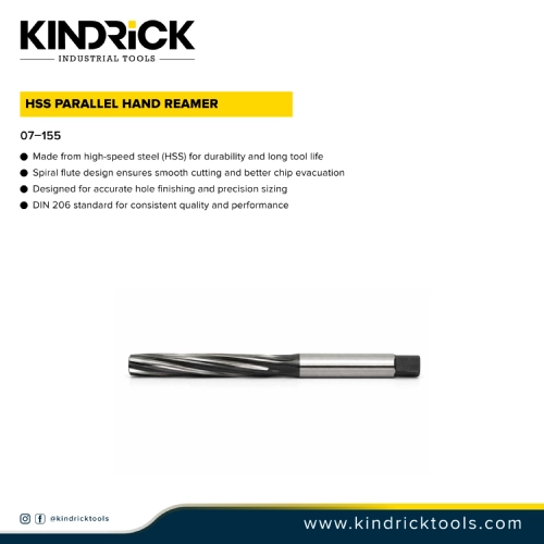 HSS Parallel Hand Reamer Supplier In Dubai