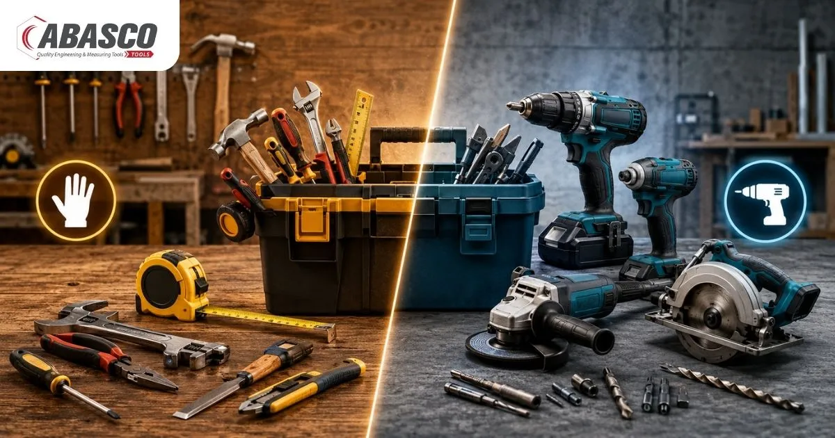 Hand Tools vs Power Tools: Choosing the Right Mix